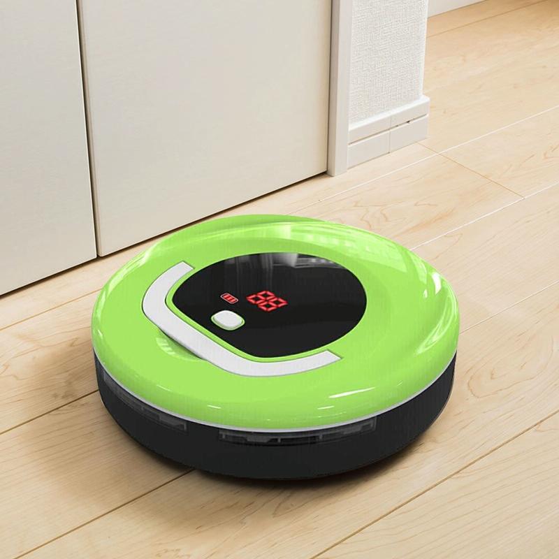 Smart Household Sweeping Robot - Fd-rsw c - Green