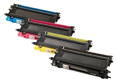 Compatible Premium TN346 Toner Set of 4 - for use in Brother Printers