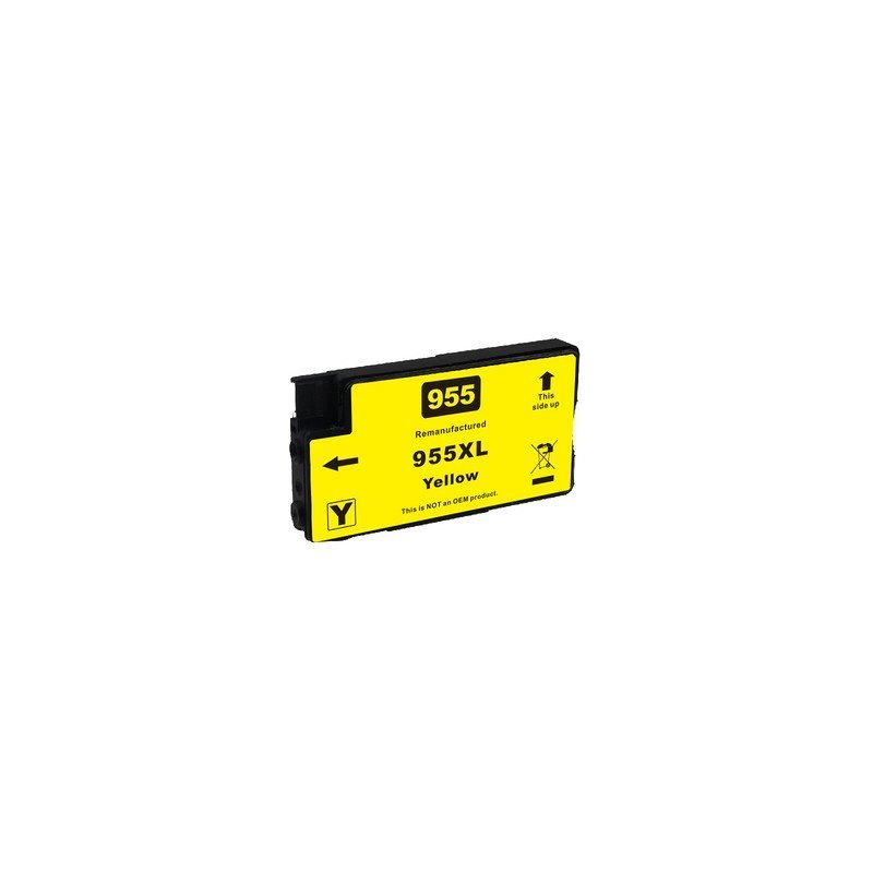 Compatible Premium Ink Cartridges 955XL Yellow Hi Capacity Ink Cartridge - for use in HP Printers