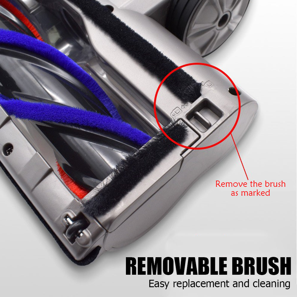 Turbo Brush Roller Head Electric Floor Carpet Head LED For Dyson V7 V8 V10 V11