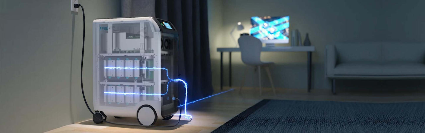 BLUETTI EP500Pro Solar Power Station | 3,000W 5,100Wh