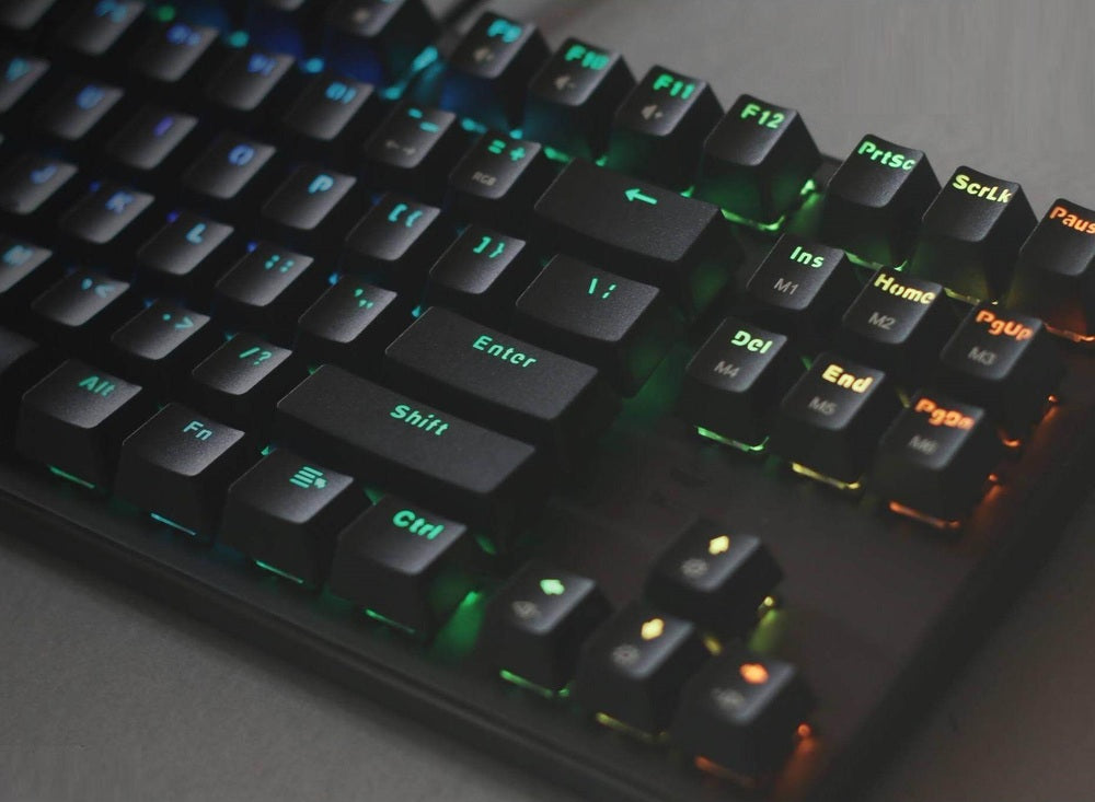 Tecware Phantom RGB TKL Mechanical Keyboard Red Switch TWKB-P87ZORD