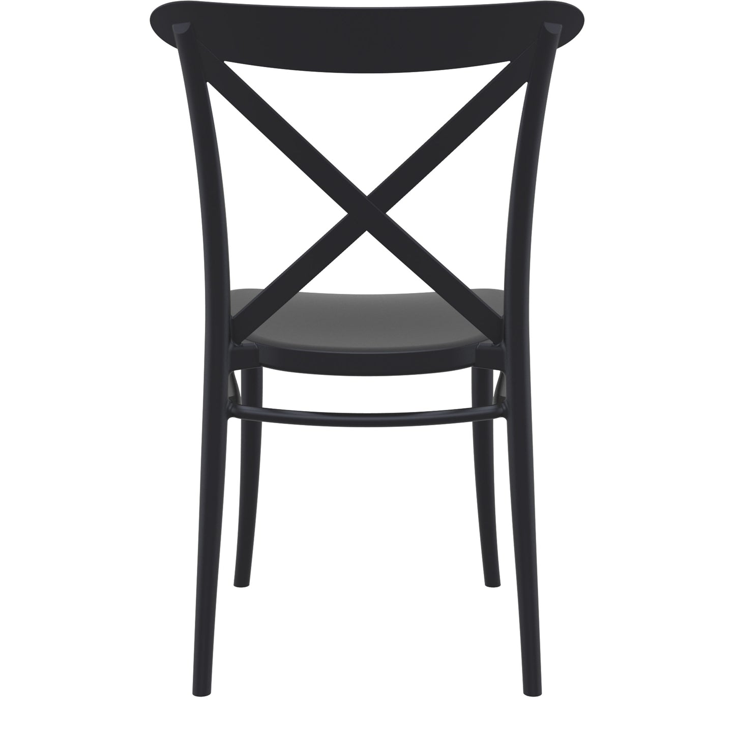 Cross Chair - Black