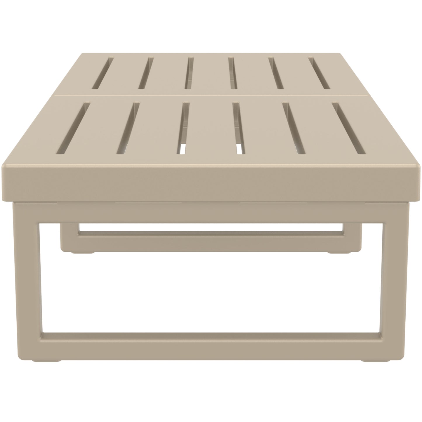 Mykonos Lounge Table XL - Silver Grey