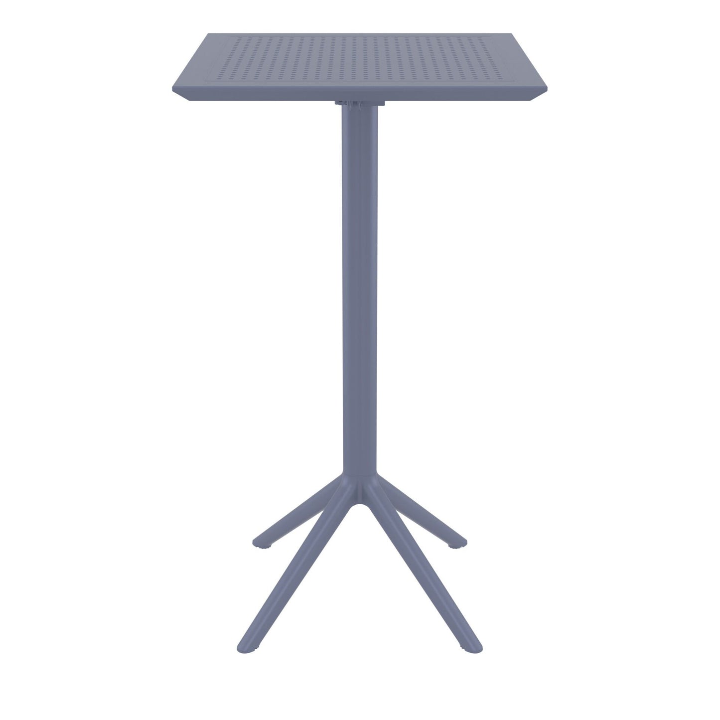 Sky Folding BAR Table 60 Square - White