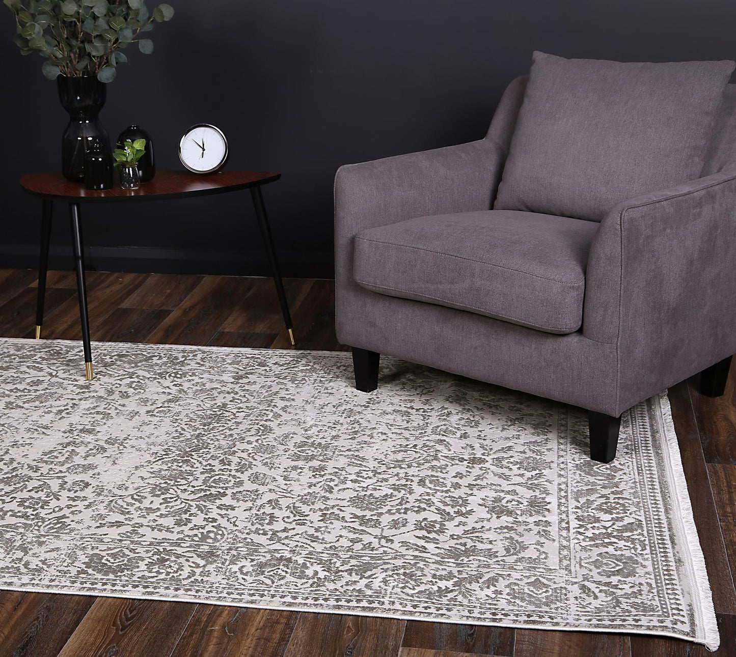 Rapsody Aoede Grey Rug 160x230 cm