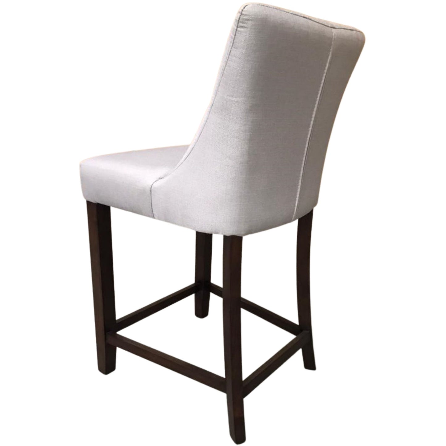 Florence 4pc High Fabric Dining Chair Bar Stool French Provincial Solid Timber