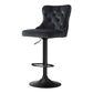 Artiss 1x Velvet Bar Stool Adjustable Height Nailhead Trim Kitchen Counter Stool