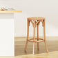 Artiss Bar Stools Wooden Stool Counter Chair Kitchen Barstools Rattan Seat