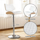 Artiss 4x Bar Stools Kitchen Dining Chairs Gas Lift Stool Wooden Leather White