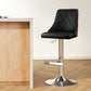 Artiss Bar Stool Bentwood Swivel Adjustable Kitchen Counter Stool Leather Black