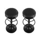 Artiss 2x Bar Stools Leather Padded Gas Lift Black