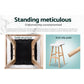 Artiss 4x Bar Stools Wooden Stool White