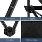 Weisshorn Folding Camping Moon Chair Portable Seat Weight Capacity 120KG Black