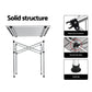 Weisshorn 3pc Camping Table Chair Set Outdoor Folding Aluminium Portable Picnic