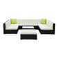 Gardeon 10PC Sofa Set with Storage Cover Outdoor Furniture Wicker