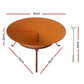 Grillz 70cm Fire Pit Rustic Iron Bowl Outdoor