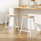 Artiss 2 x Wooden Bar Stools Bar Stool Dining Chairs Kitchen Barstools Oak