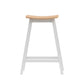 Artiss 2 x Wooden Bar Stools Bar Stool Dining Chairs Kitchen Barstools Oak