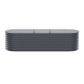 x2 Green Fingers Raised Garden Bed Kit Planter Oval Galvanised Steel 240cmX80cmX56cm