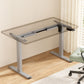 Artiss Standing Desk Sit Stand Motorised Height Adjustable Frame Only Grey