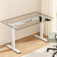 Artiss Standing Desk Sit Stand Motorised Height Adjustable Frame Only White
