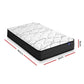 Giselle Bedding Glay Bonnell Spring Mattress 16cm Thick Single