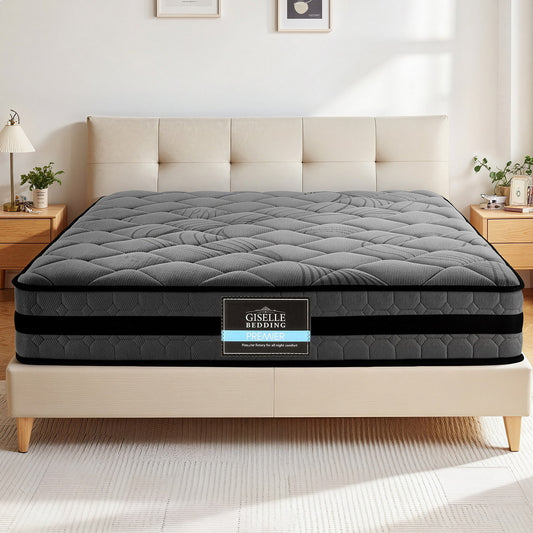 Giselle Bedding Wendell Pocket Spring Mattress 22cm Thick Double