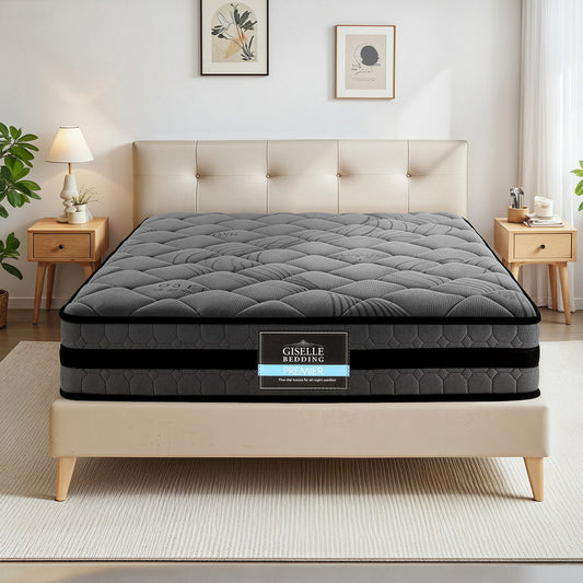 Giselle Bedding Wendell Pocket Spring Mattress 22cm Thick King Single