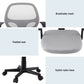 Artiss 2x Mesh Office Chair Computer Gaming Desk Chairs Work Study Mid Back Grey