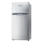 Glacio 100L Portable Fridge Bar Freezer Cooler Upright 12V/24V/240V Caravan Car Silver