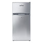 Glacio 100L Portable Fridge Bar Freezer Cooler Upright 12V/24V/240V Caravan Car Silver