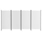 Artiss 4 Panel Room Divider Screen 345x180cm Fabric White