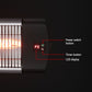 Devanti 2PCS Electric Radiant Strip Heater Outdoor Indoor Patio Infrared Heaters 3000W