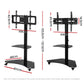 Artiss Floor TV Stand Brakcket Mount Swivel Height Adjustable 32 to 70 Inch Black