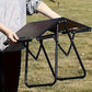 folding camping table, camping furniture, outdoor table, portable table, camping gear, Australian outdoors, picnic table, beach table, compact table, sturdy table-green