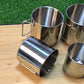 SUS304, outdoor cup set, camping cups, stainless steel cups, outdoor drinking vessels, mesh storage bag, Australian camping gear, family camping cups, stainless steel tumblers, picnic cups