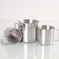 SUS304, outdoor cup set, camping cups, stainless steel cups, outdoor drinking vessels, mesh storage bag, Australian camping gear, family camping cups, stainless steel tumblers, picnic cups