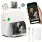 Portable Photo Printer Wireless Photo Printer Black And White Photo Printer - Pink - Size 01