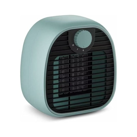Fan Heater, 650/1000W Electric Fan Heater, Overheat & Tip-Over Protection, 2 Heating Modes, Home Office Bathroom,