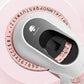 Portable Label Printer with 6 Rolls of Label Tape, Easy to Operate, Multifunction 3D Printer for Home Use, Pink