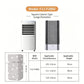 Heater Protective Cover Star Pattern for F12-F2860 Dustproof Washable