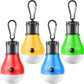 Camping Lamp - 4-Piece - Camping - Creative Adjustable LED Tent Lamp - Portable Camping Lamp - Camp Lamp - Tent Lighting - Lights - IPX4 Waterproof - Bright - Battery Operated Emergency - 4 Lighting Modes - for Outdoor / Fishing / Travel / Camping