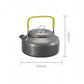 3 pieces - Cooking set - Camping Cooking set - Cookware - Camping Pan Set - Camping Cookware Kit - Kitchenware set - saucepan, pan, teapot - for 2-3 persons - for Outdoor Picnic Camping Hiking - Foldable - aluminum