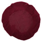 Ortofally Bar Stool Covers Stretchy Round Chair Covers Slipcover Washable Stool Cushion Elastic Bar Chair Covers Grey 27.5X17.5X6CM Dark Red