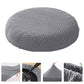 Ortofally Bar Stool Covers Stretchy Round Chair Covers Slipcover Washable Stool Cushion Elastic Bar Chair Covers 2.50X1.50X1.00CM Grey