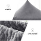 Ortofally Bar Stool Covers Stretchy Round Chair Covers Slipcover Washable Stool Cushion Elastic Bar Chair Covers 2.50X1.50X1.00CM Grey