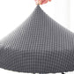 Ortofally Bar Stool Covers Stretchy Round Chair Covers Slipcover Washable Stool Cushion Elastic Bar Chair Covers 2.50X1.50X1.00CM Grey