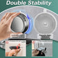 Toothbrush holder - Wall shelf - Bath shelf - Shower rack - Hair dryer shelving unit - Bathroom rack - Storage rack - Storage basket - Organizer - Draining rack - Bathroom furniture - Bathroom - Toilet - Black - 1 piece