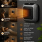 Wall Mount Mini Fan Heater Timer Portable Electric Heater Home Office